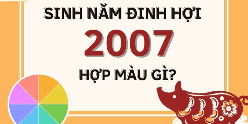 Màu tương sinh – sắc màu hành Hỏa giúp người sinh năm 2007 phát tài, thịnh vượng