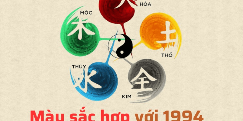 Những màu sắc người tuổi Giáp Tuất 1994 nên tránh